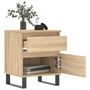 Voir la diapositive 4 : VIDAXL Tables de chevet 2 pcs chene sonoma 40x35x50 cm bois ingenierie