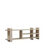 Habitat et Jardin Meuble TV en bois  Zeyna  - 156 x 29 x 40 cm - Travertin