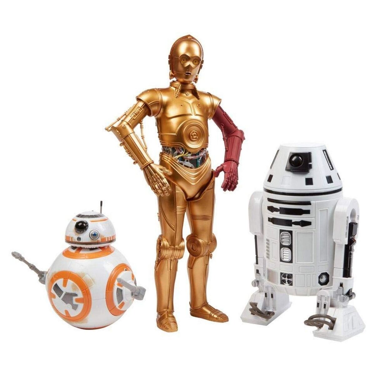 HASBRO Pack 3 figurines Star Wars The Force Awakens : C-3PO, BB-8 et RO-4LO