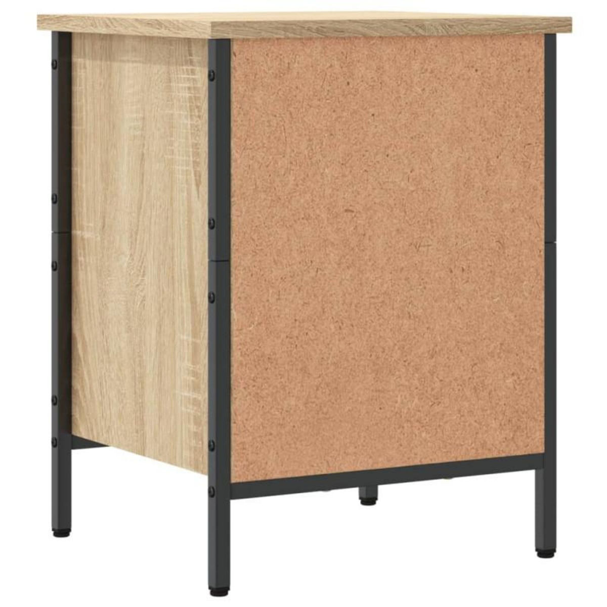 VIDAXL Armoire à chaussures chêne sonoma 38x35x50 cm bois d ingénierie