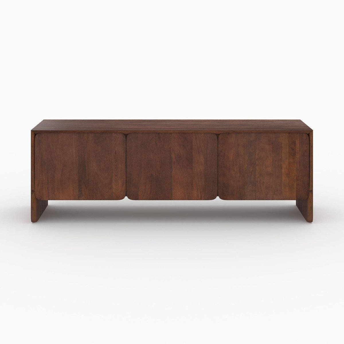 Rendez vous déco Meuble TV en bois de manguier 3 portes 150 cm-Achille