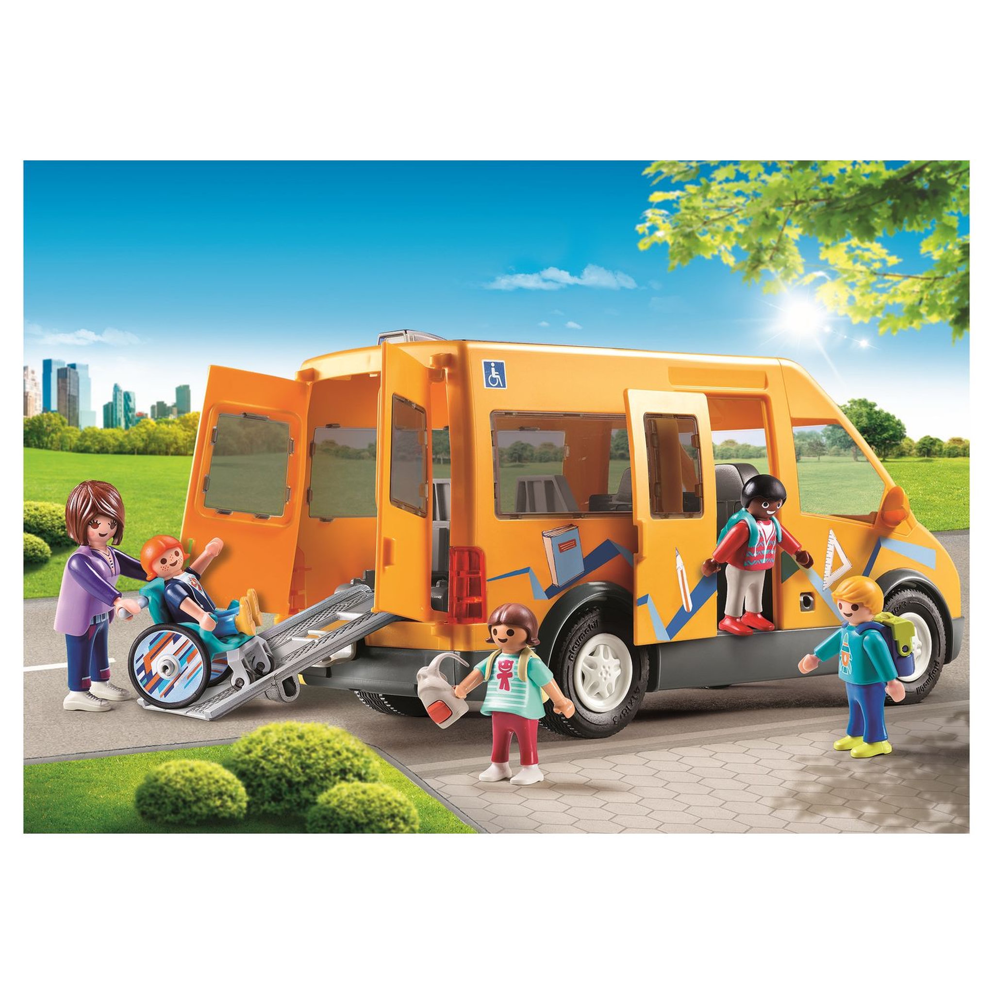 Voir la diapositive 5 : PLAYMOBIL 9419 - City Life - Bus scolaire