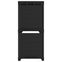 Voir la diapositive 3 : VIDAXL Etagere d'affichage 6 cubes Noir 103x30x72,5 cm Tissu