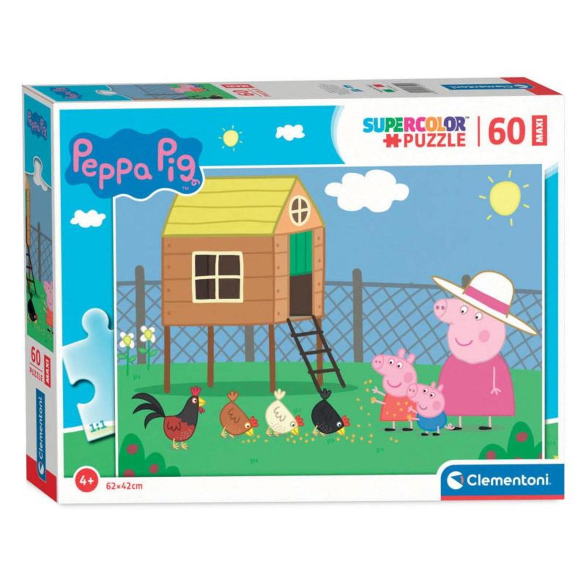 CLEMENTONI Clementoni Maxi Puzzle - Peppa Pig, 60pcs. 26590