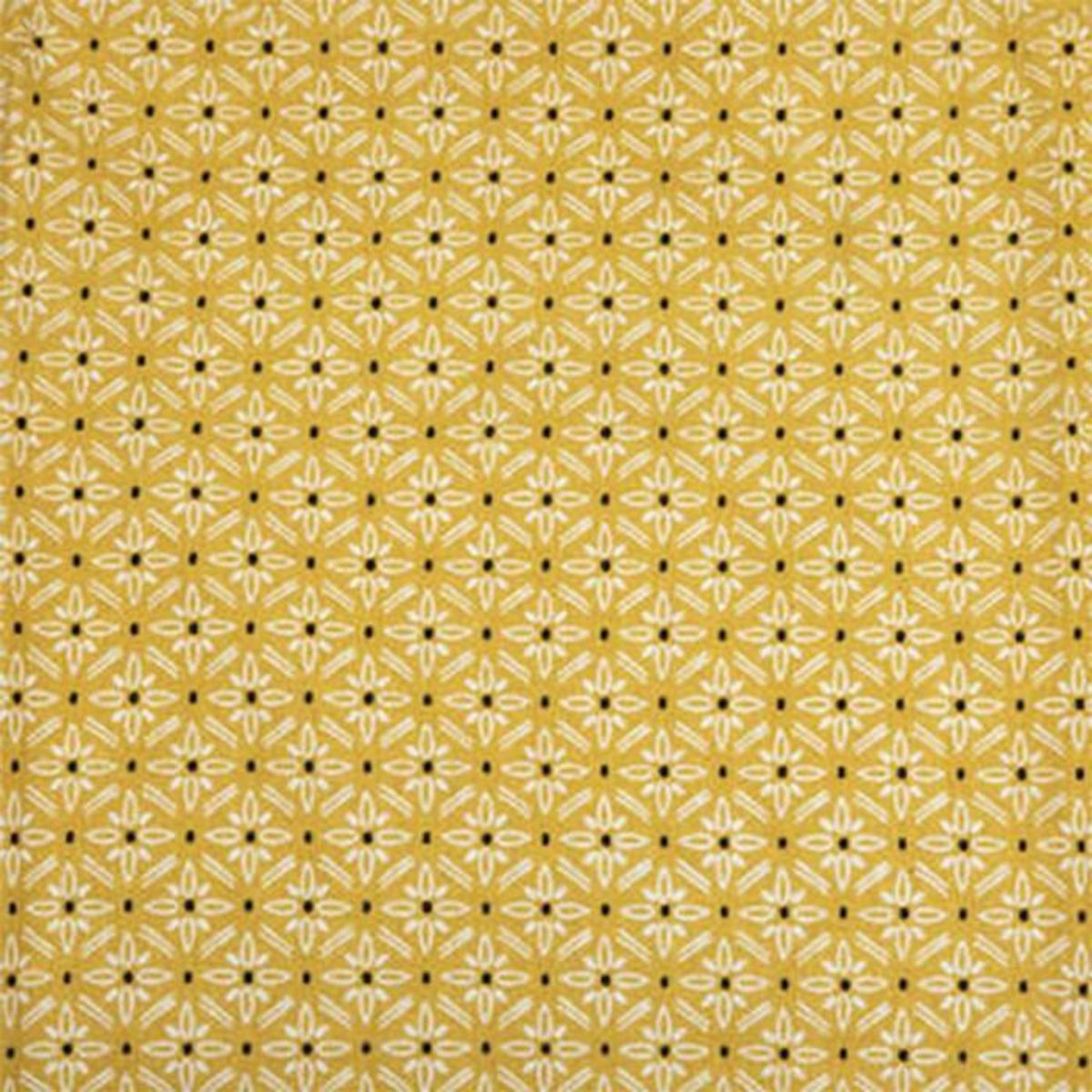 ATMOSPHERA Tablier de Cuisine Imprim&#xE9;  Paty  80cm Jaune Ocre