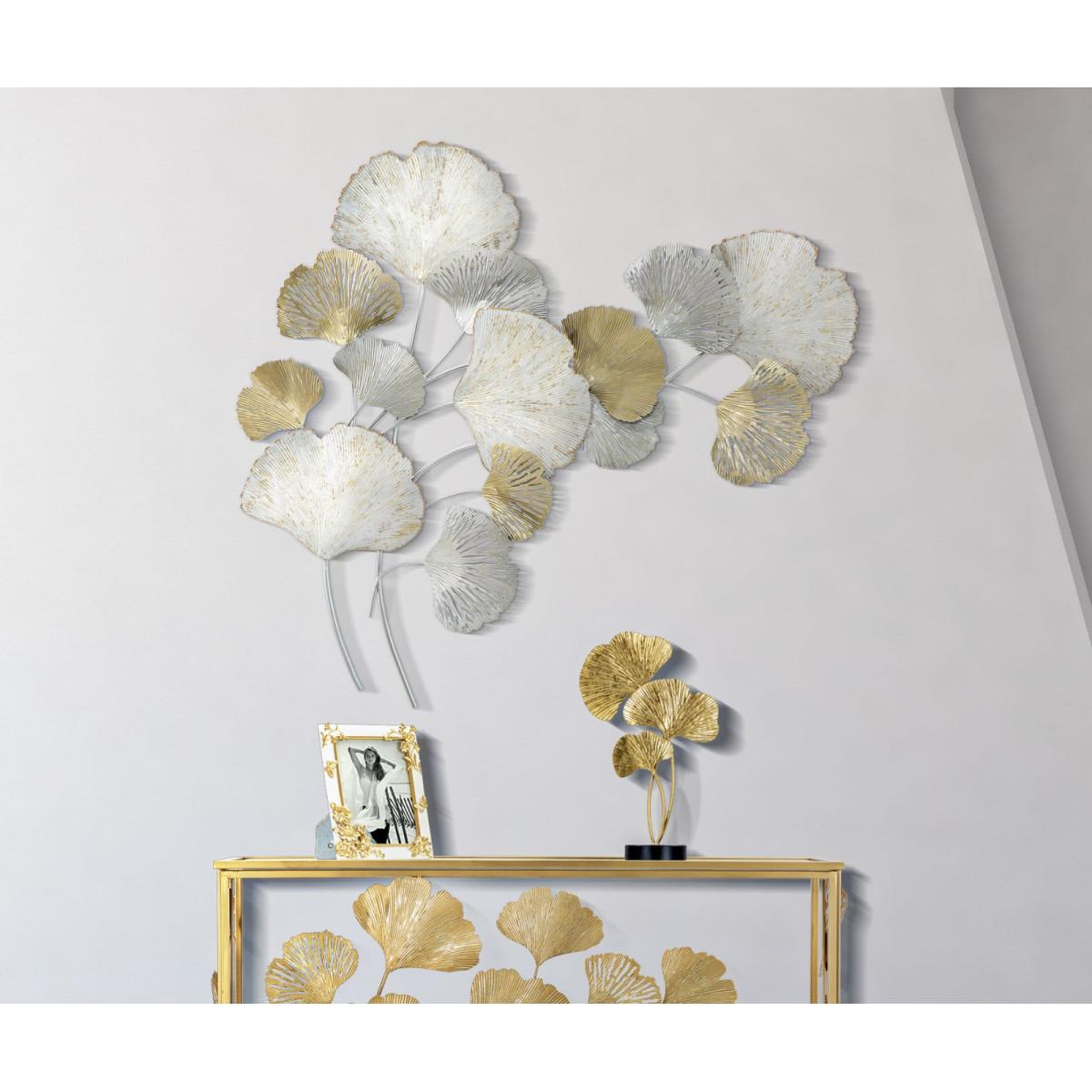 Voir la diapositive 5 : Paris Prix Décoration murale en métal  silvy  113cm multicolore