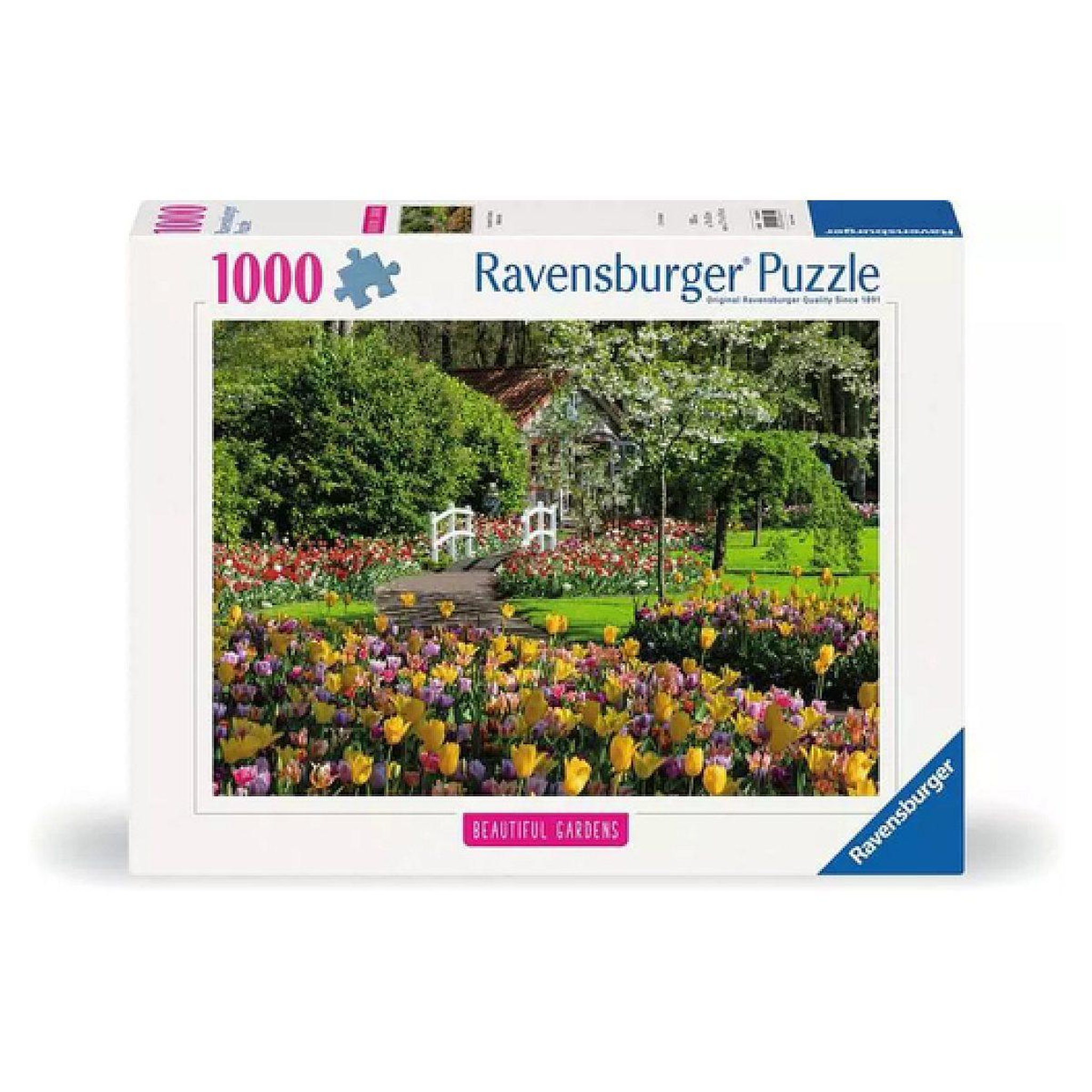 Nathan 1000p puzzle le jardin de keukenhof aux pays-bas