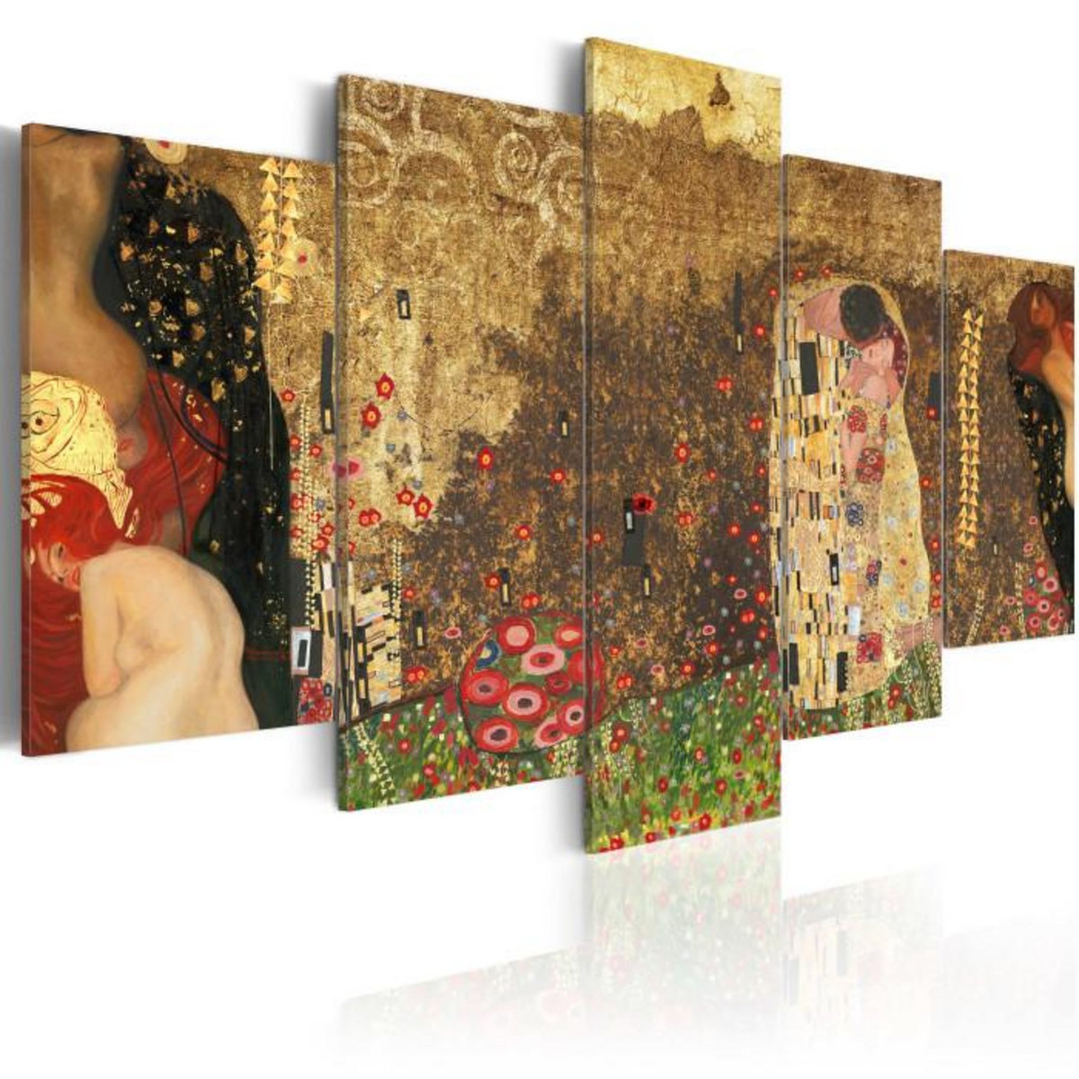 Paris Prix Tableau Imprimé  Klimt's Muses