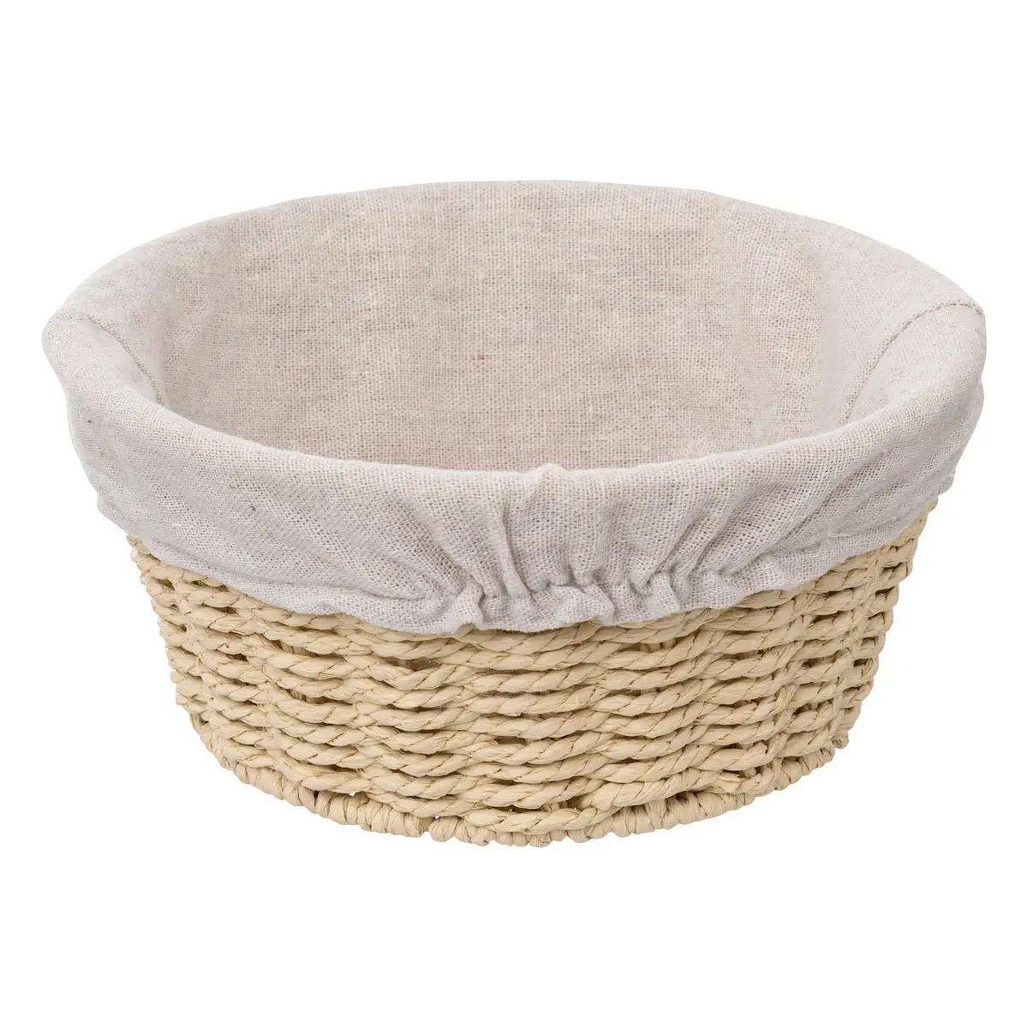 FIVE Corbeille à pain ronde  kord  21cm naturel