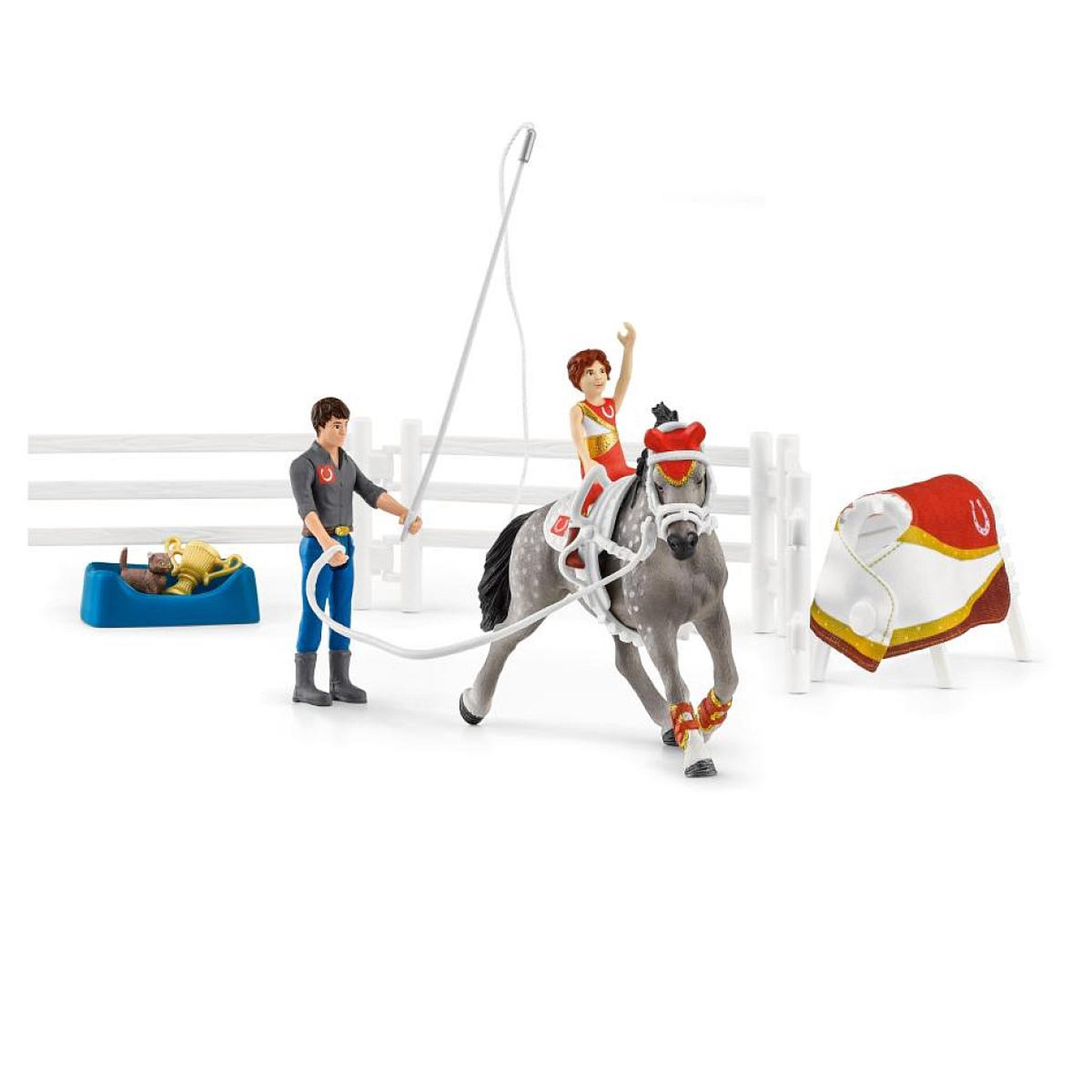 Voir la diapositive 2 : Schleich 42443 - Entrainement a la voltige
