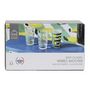Voir la diapositive 3 : Paris Prix Lot de 3 Verres Design  Shooter  4cl Vert & Jaune