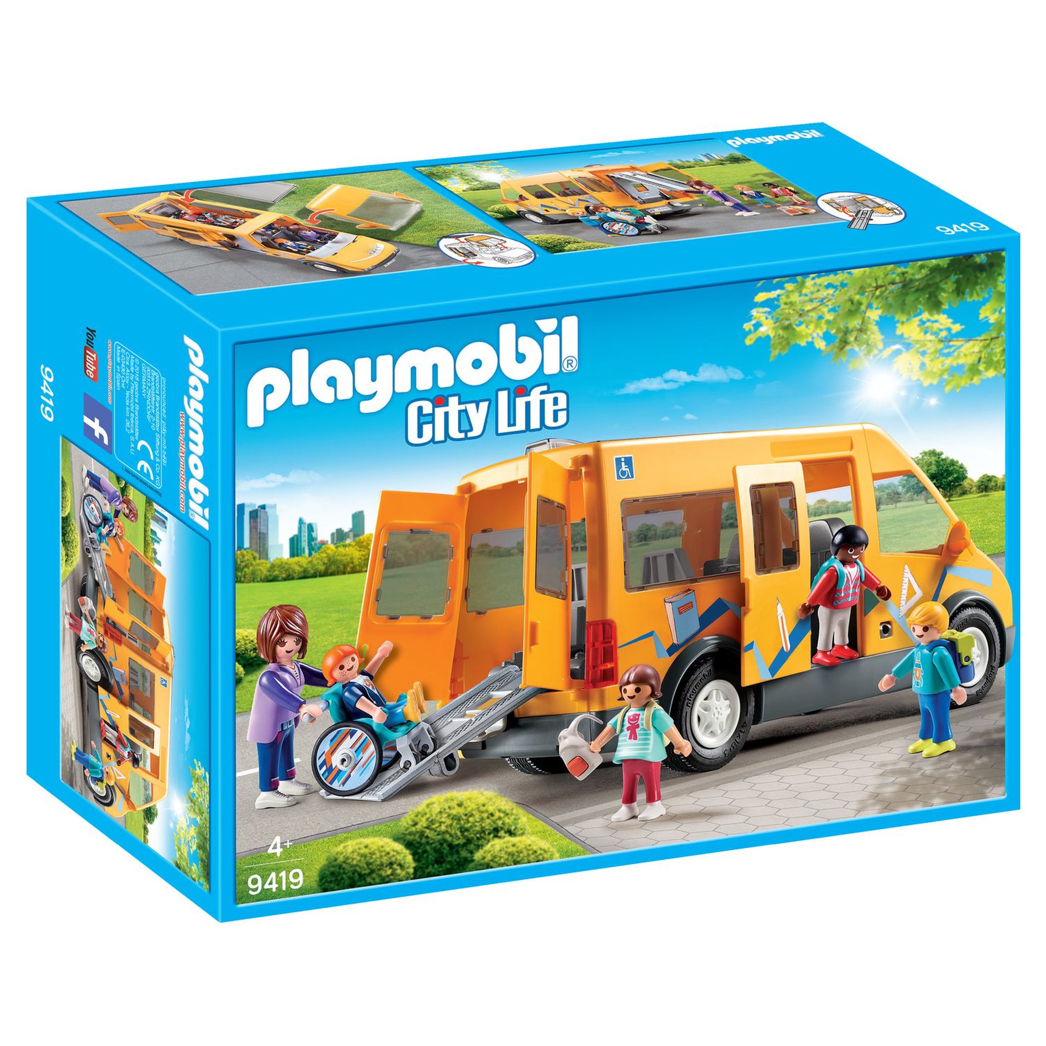 Voir la diapositive 1 : PLAYMOBIL 9419 - City Life - Bus scolaire