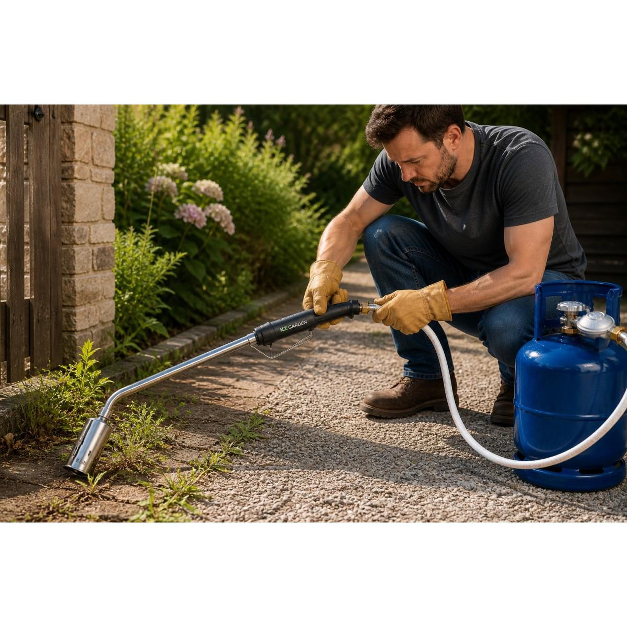 Voir la diapositive 4 : Proweltek Kit détendeur 28 mbar vissable gaz butane + tuyau gaz flexible 1.50 m à embouts vissables