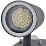 Voir la diapositive 5 : VIDAXL Lampe murale a LED avec capteur Inox Forme cylindrique Noir