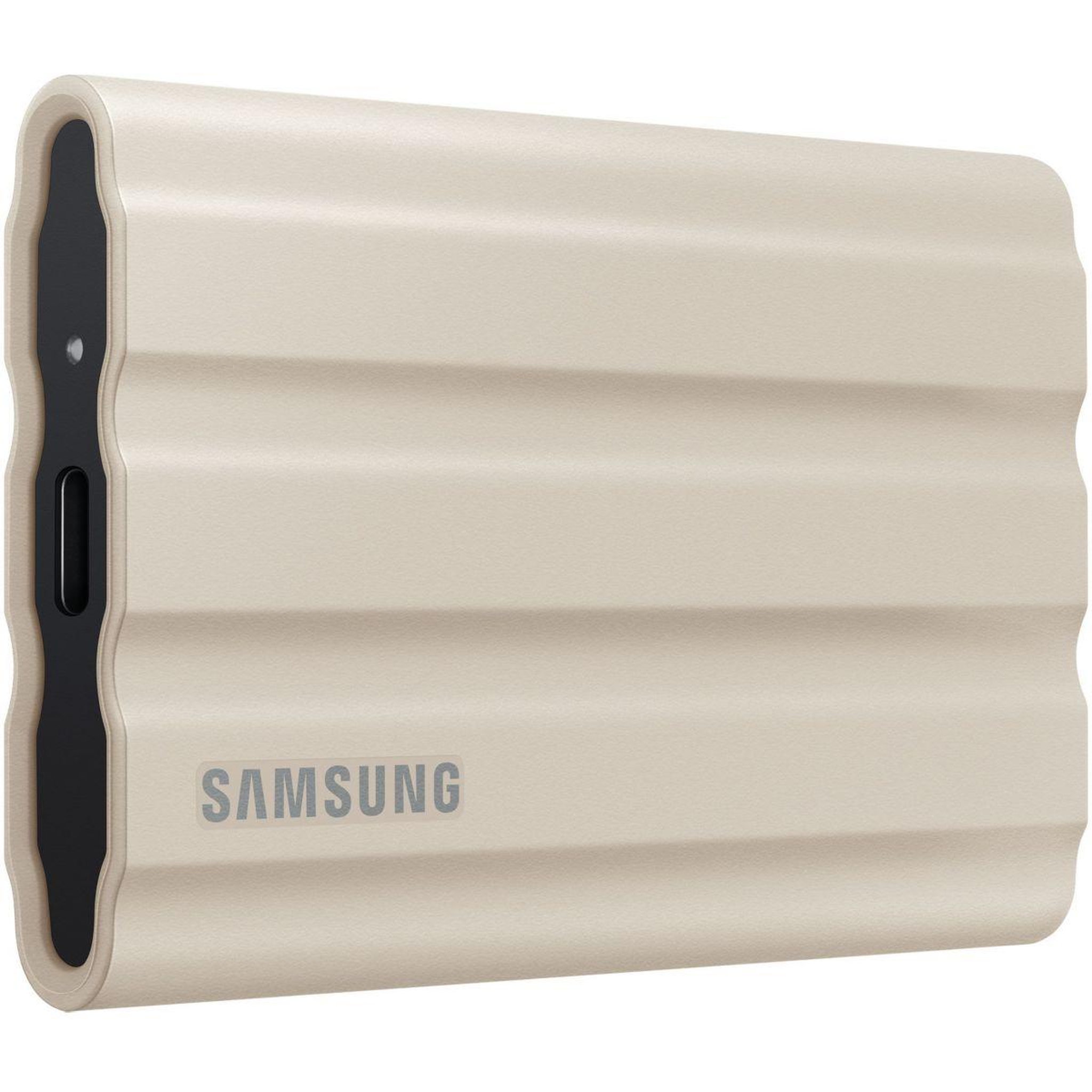 Voir la diapositive 2 : Samsung Disque dur SSD externe Portable 2To T7 Shield Beige