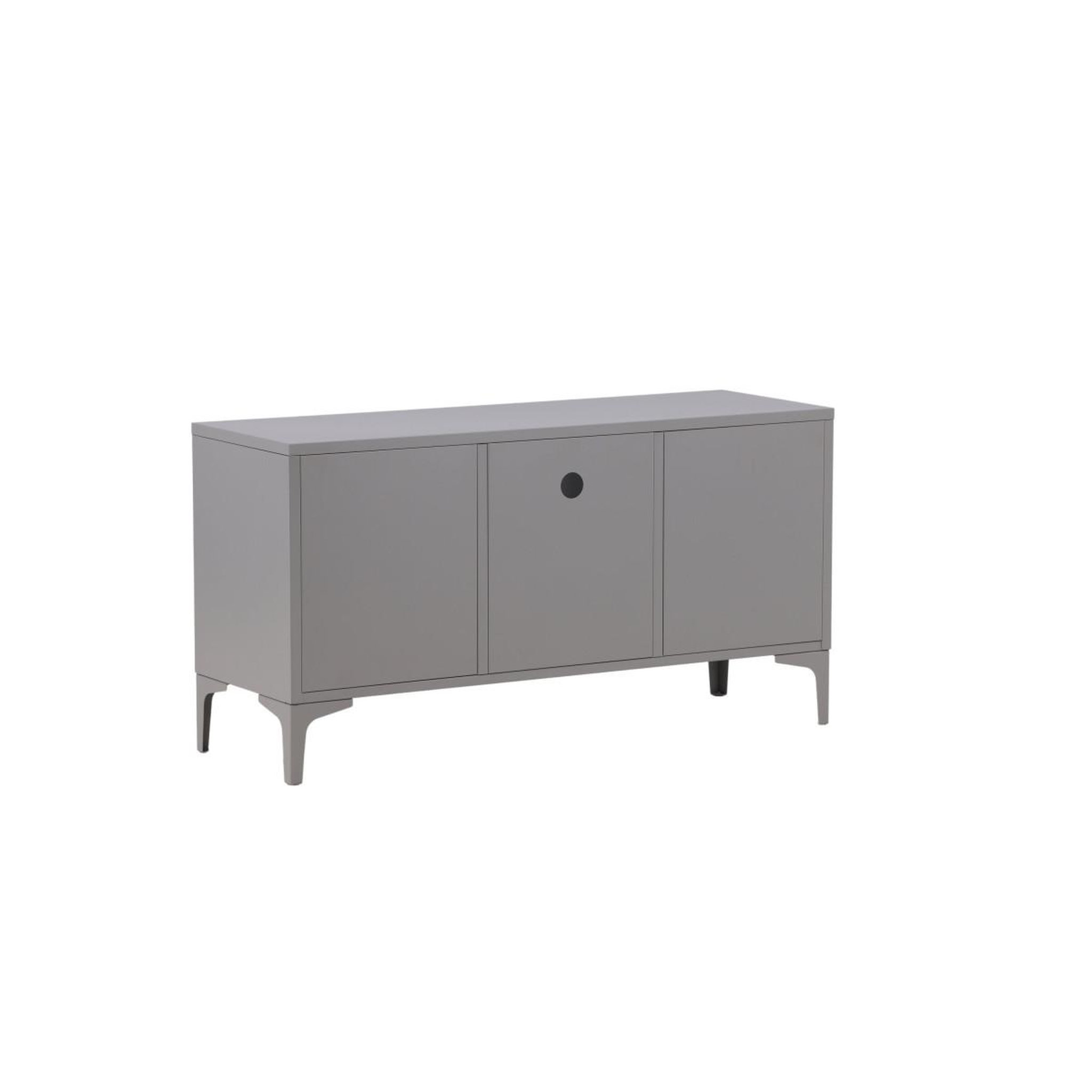 Voir la diapositive 5 : Paris Prix Meuble tv 2 portes  piring  120cm gris clair
