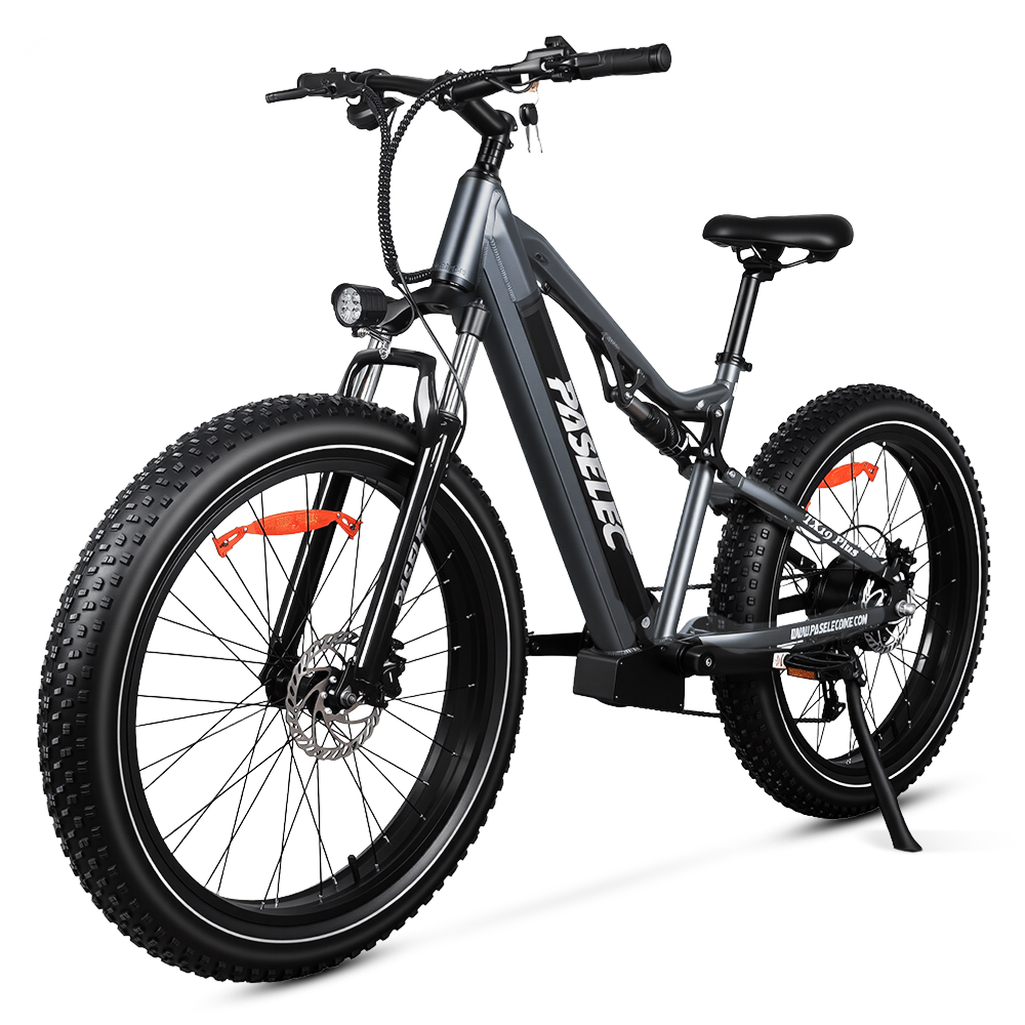 Voir la diapositive 3 : PASELEC Vélo électrique PASELEC TX19 Plus, Fat Bike 26 , 48 V 19,2 Ah, 9 vitesses