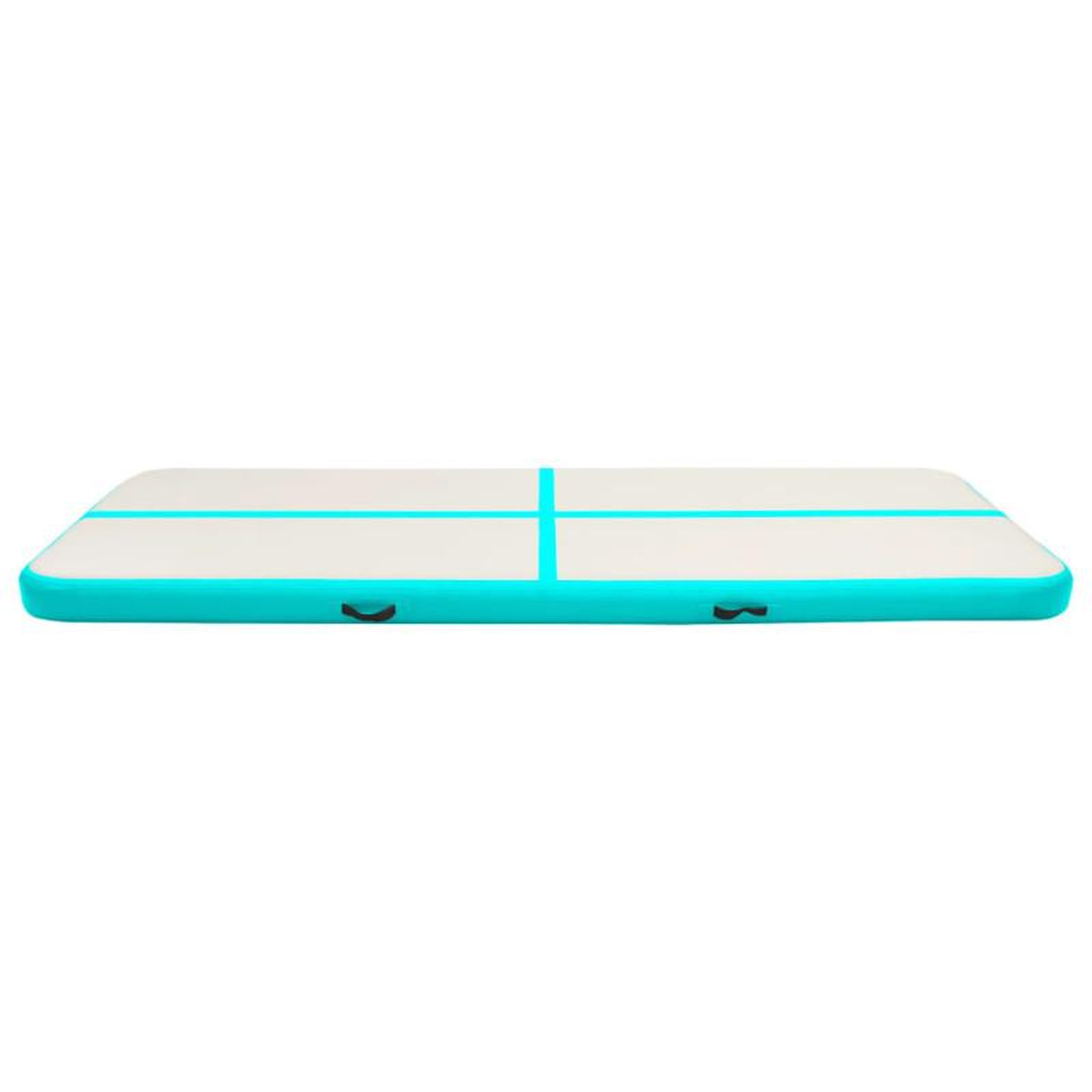 Voir la diapositive 3 : VIDAXL Tapis gonflable de gymnastique avec pompe 300x100x15cm PVC Vert