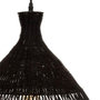 Voir la diapositive 3 : ATMOSPHERA Lampe Suspension en Rotin  Léa  62cm Noir