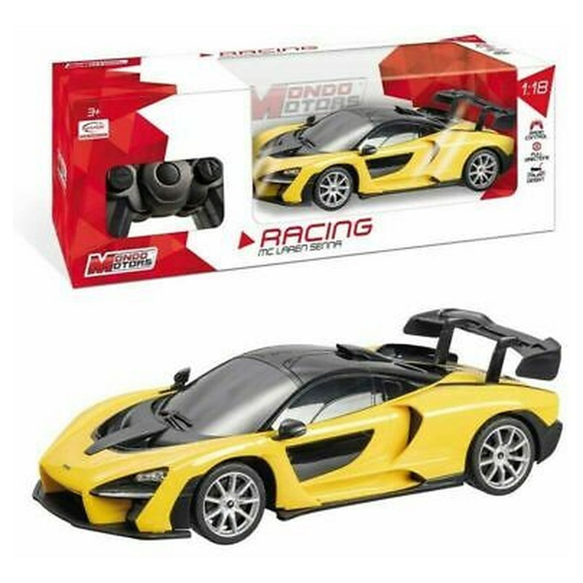 MONDO Jeu Voiture Radiocommandée 1.18 McLaren Senna