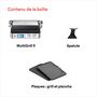 Voir la diapositive 2 : BRAUN Grille-viande CG9040 inox 2 zones e cuisson plaques movibles à poser, 37x23 cm