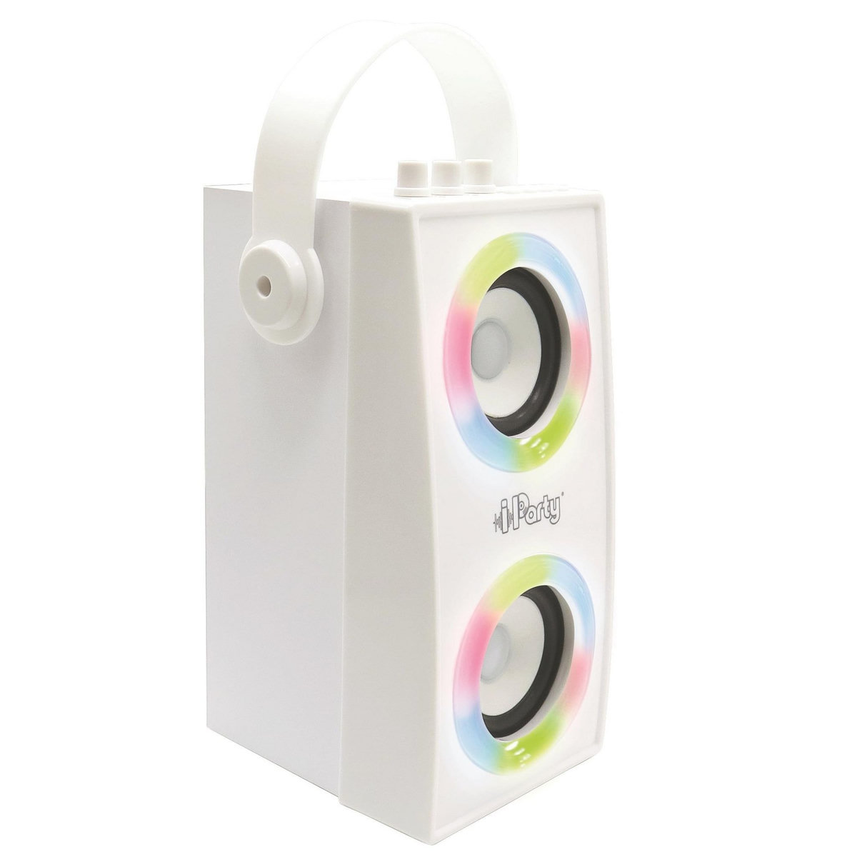 Lexibook Enceinte Bluetooth portable avec micro et effets lumineux iParty