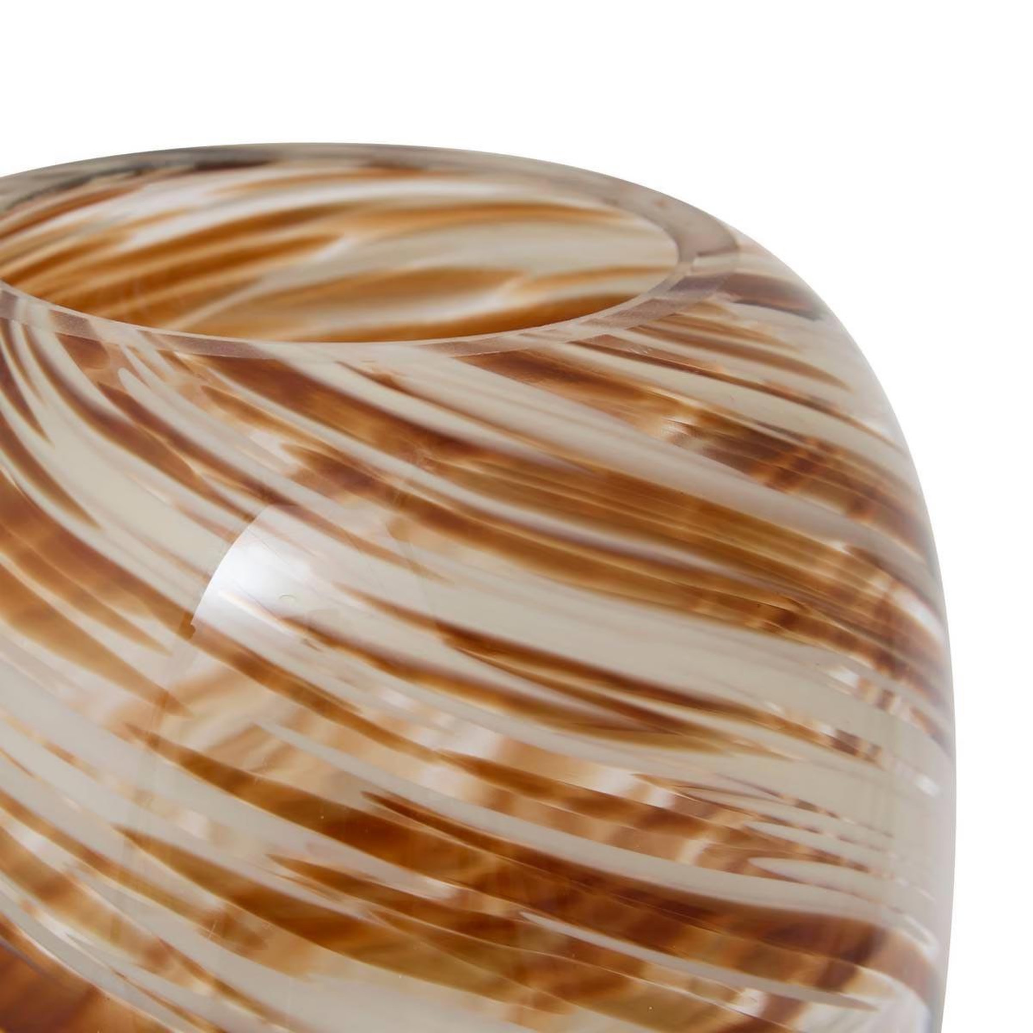Voir la diapositive 2 : ATMOSPHERA Vase déco en verre  arvo  26cm multicolore