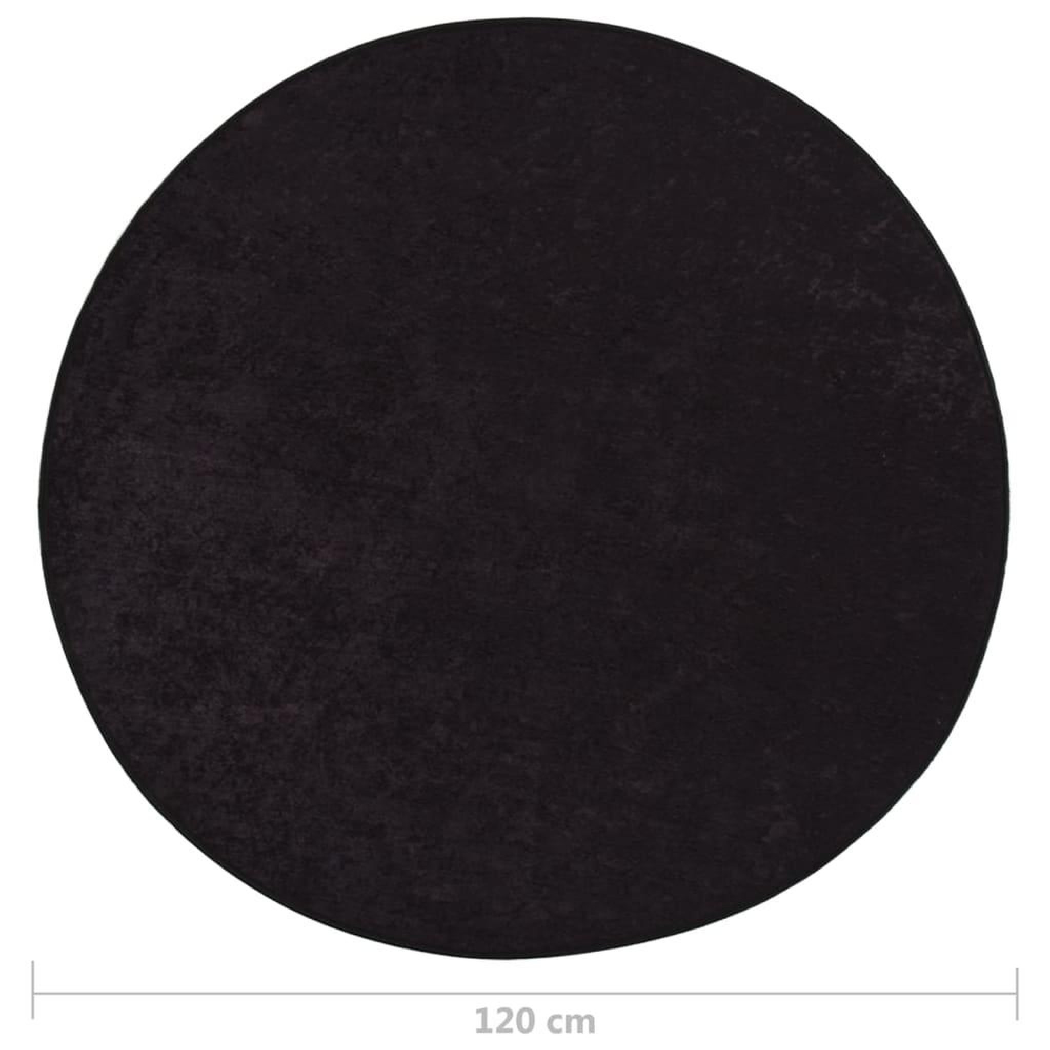 Voir la diapositive 6 : VIDAXL Tapis lavable antiderapant φ120 cm anthracite
