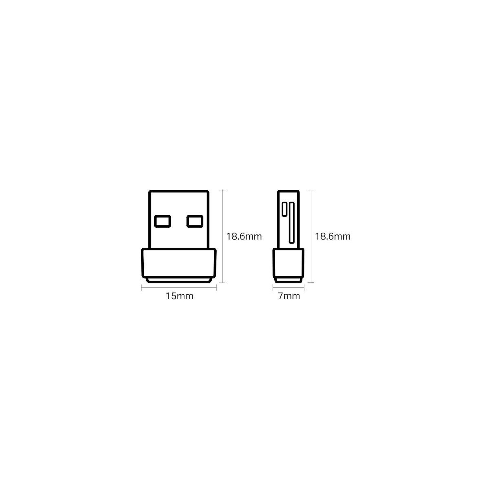 Voir la diapositive 4 : TP-LINK Clé Wi-Fi Archer T600U Nano