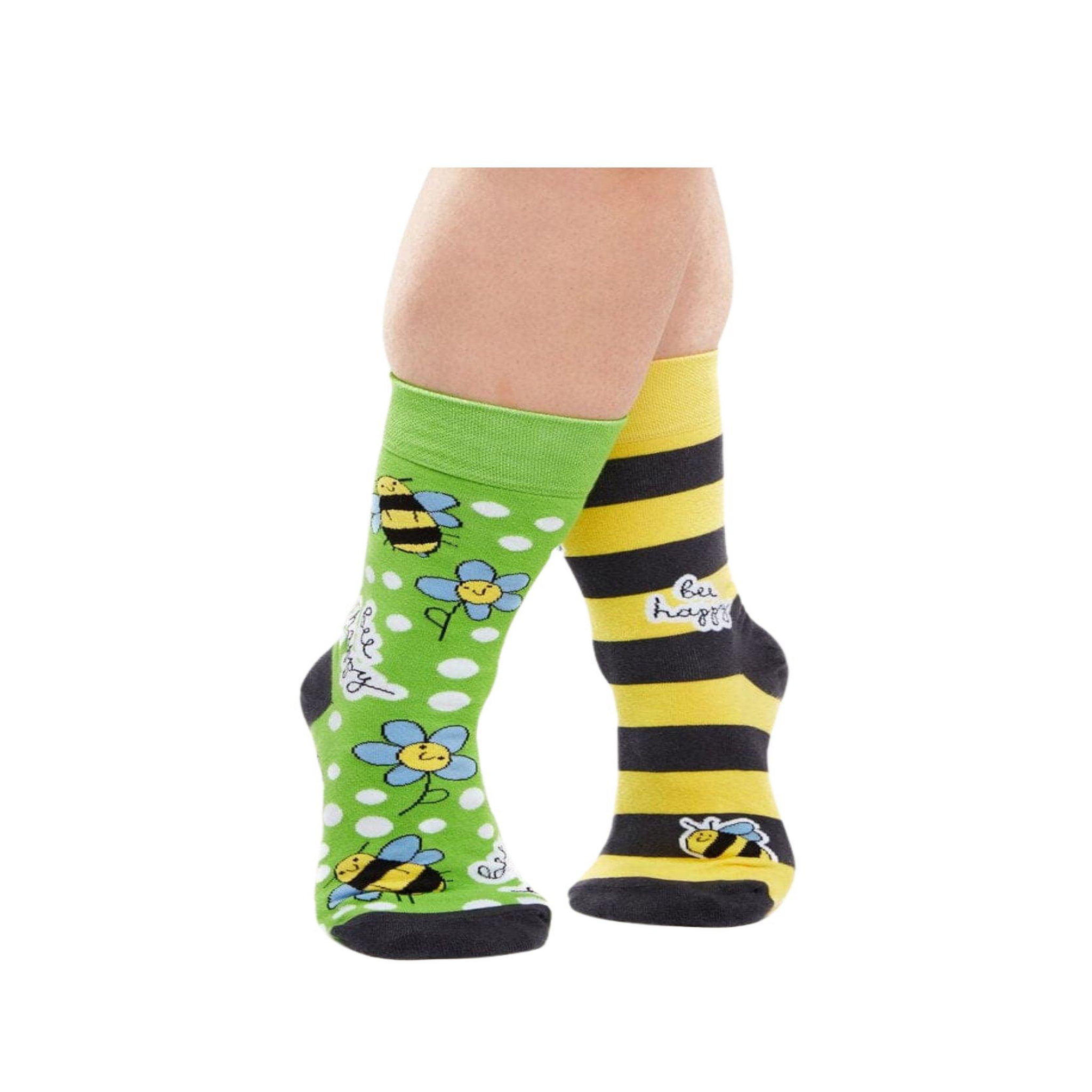 Voir la diapositive 2 : DEDOLES Chaussettes abeilles butineuses