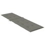 Voir la diapositive 4 : VIDAXL Coussin de chaise longue gris fonce melange (75+105)x50x3 cm
