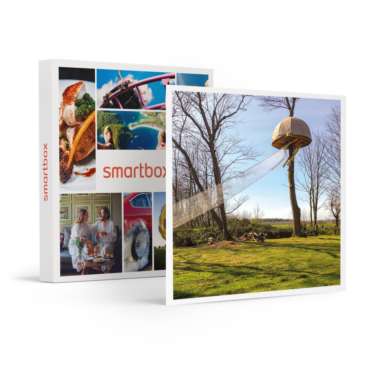 Smartbox Escapade insolite en cabane dans les arbres en Normandie - Coffret Cadeau Séjour