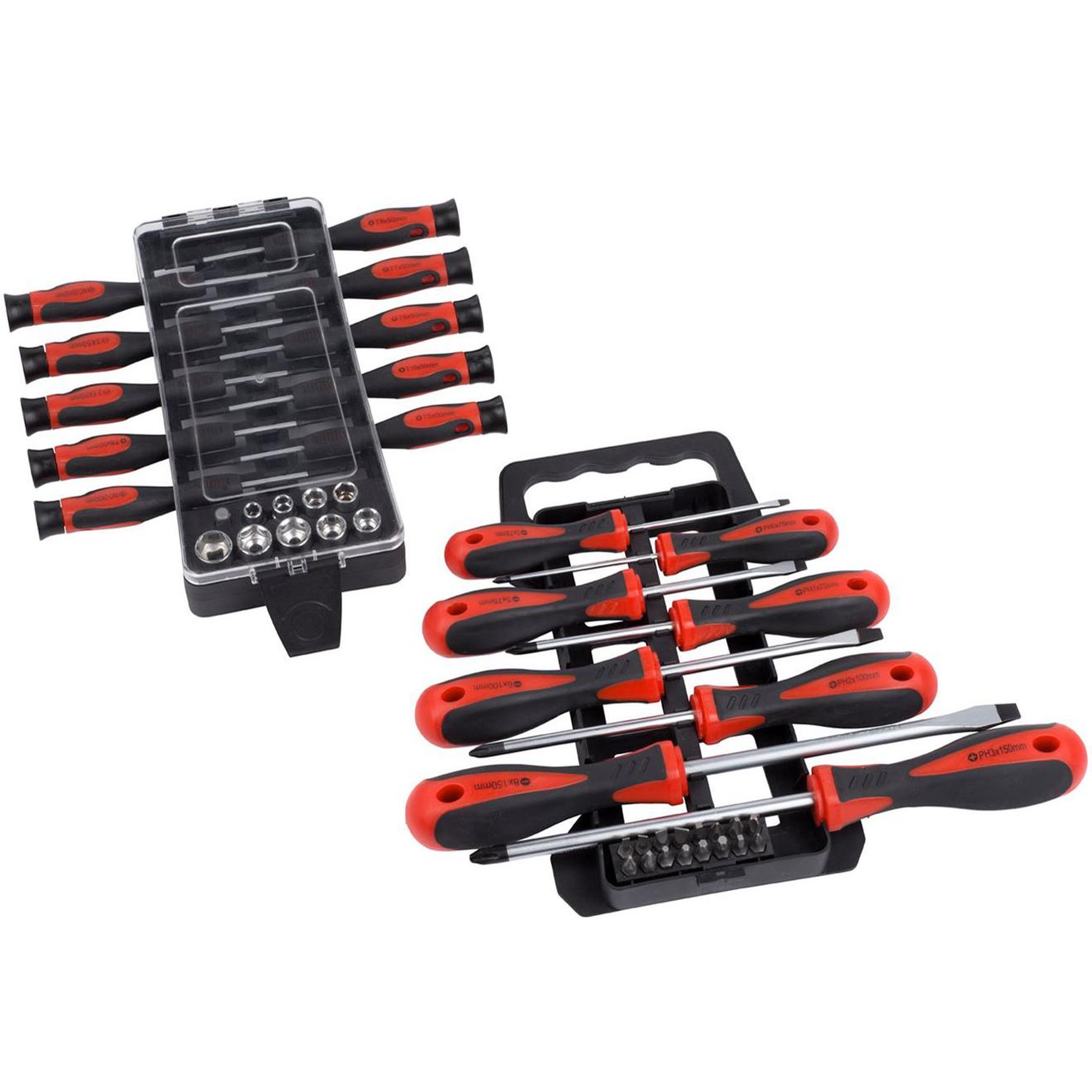 Voir la diapositive 4 : KREATOR Coffret de 44 tournevis multi-usage avec support