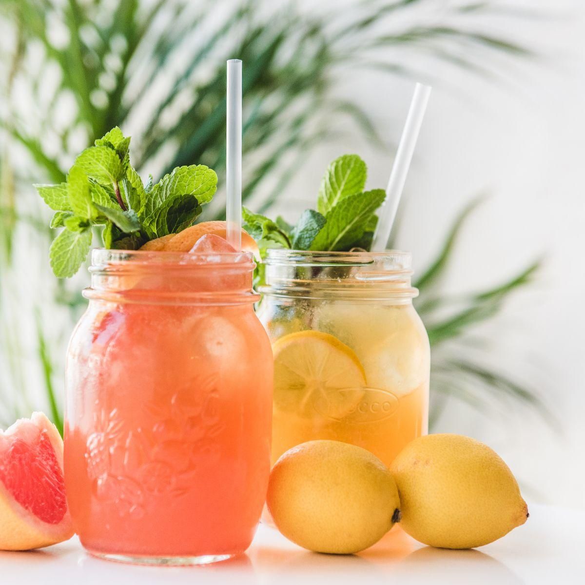 Fackelmann Lot de 8 pailles transparentes et réemployables en plastique 20 cm Fackelmann Bar Concept