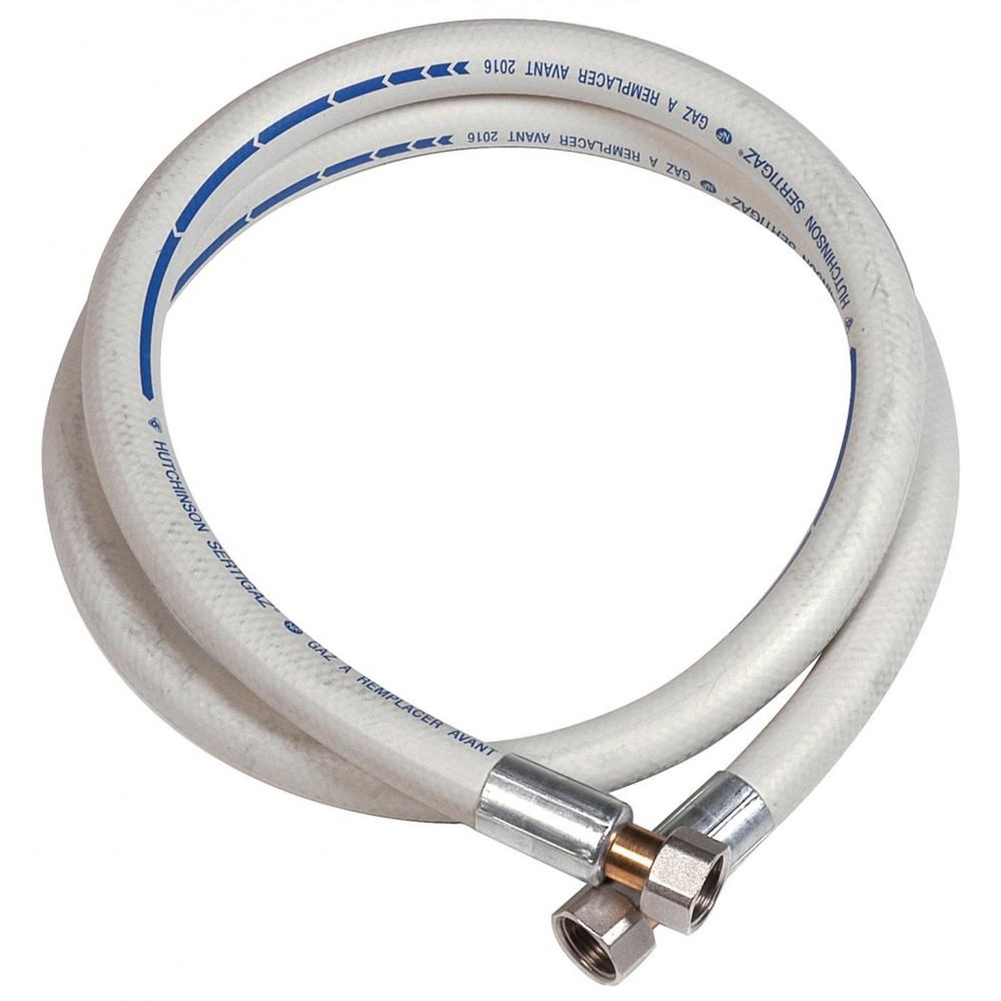 CENTRALE BRICO Tuyau caoutchouc gaz naturel, garantie 10 ans, H.150 cm GAZINOX