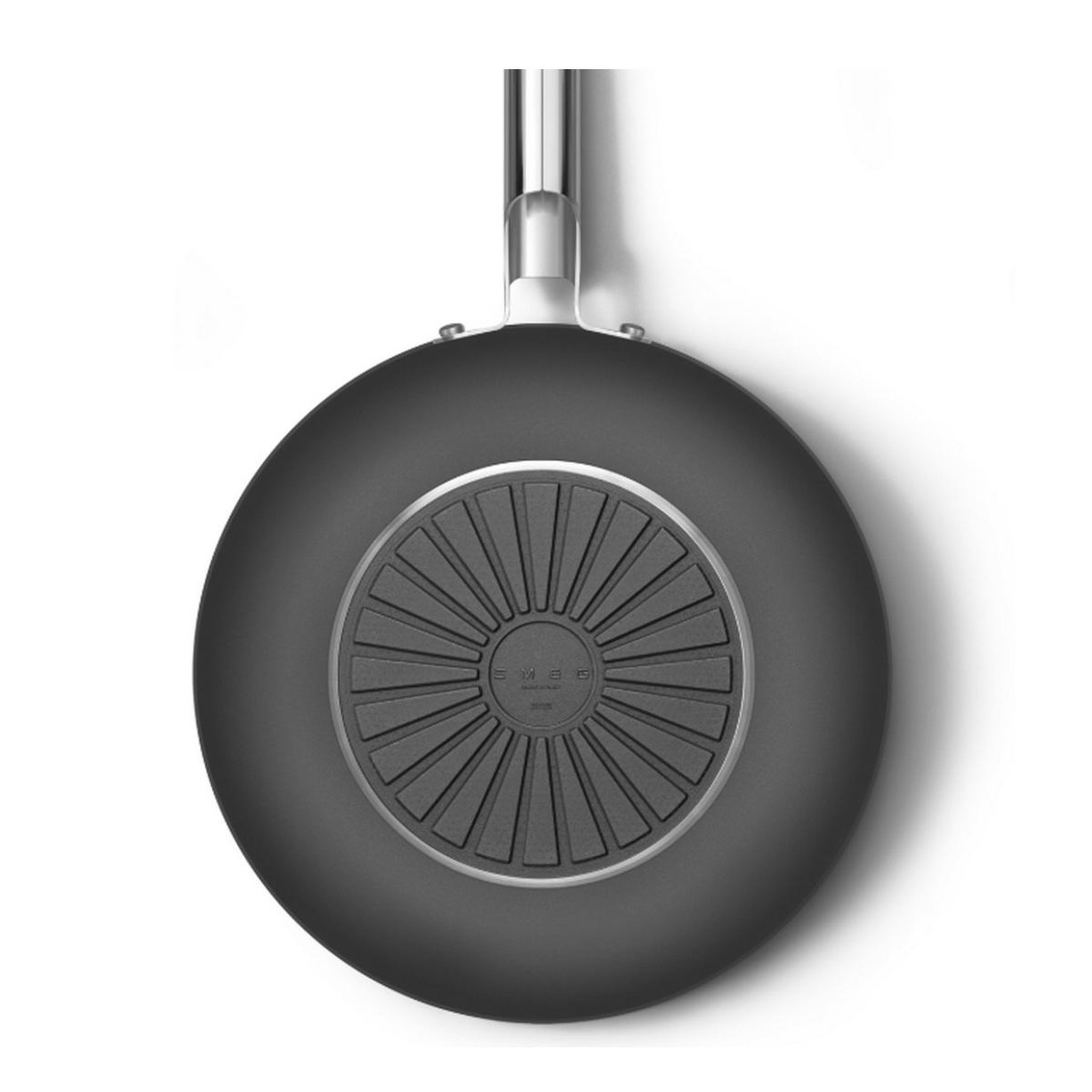 Voir la diapositive 4 : SMEG Poêle wok 30cm noir mat - WOF3002BLM