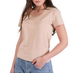 Project X T-shirt Beige Femme Project X Paris F221114. Coloris disponibles : Beige