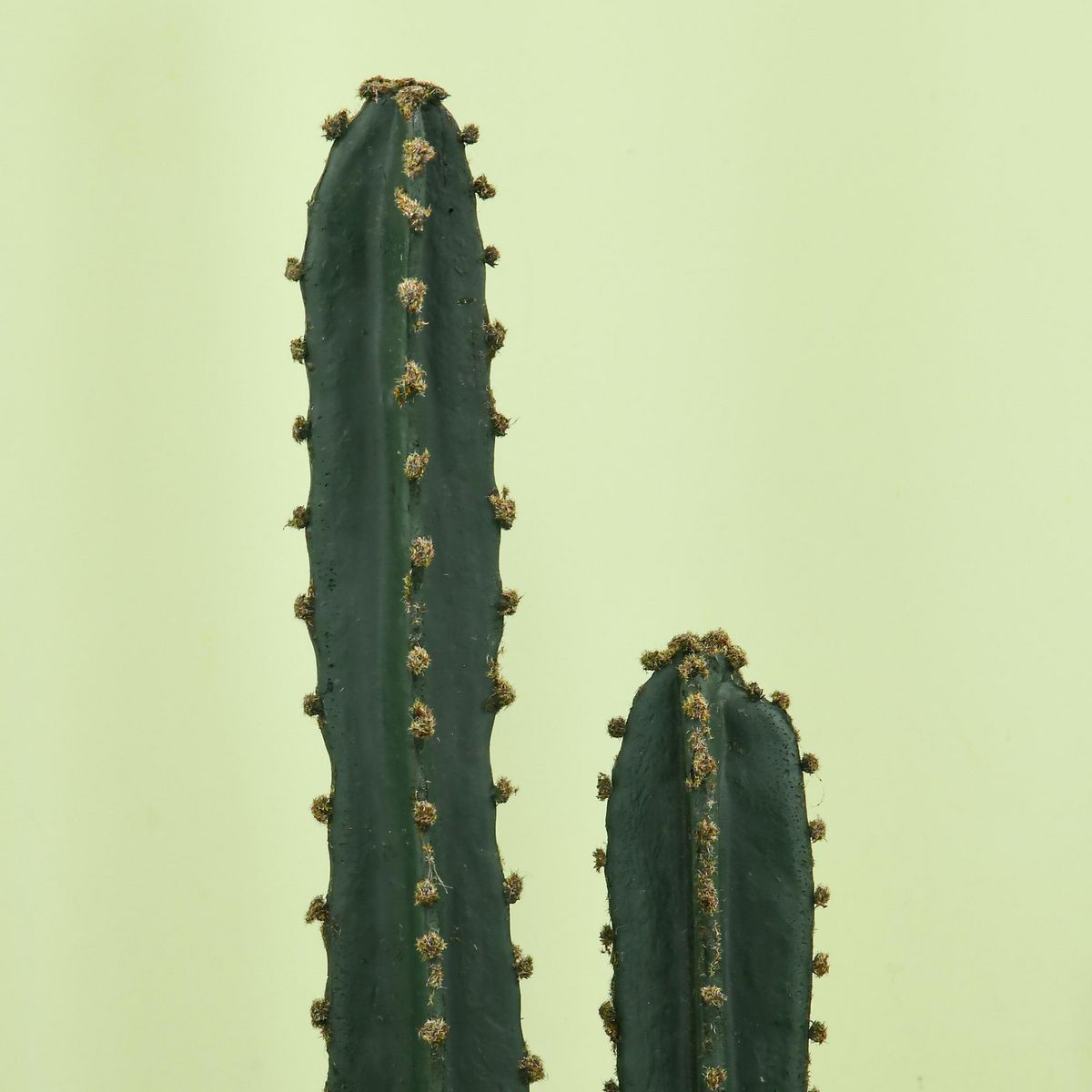 OUTSUNNY Cactus artificiel grand réalisme plante artificielle grande taille dim. Ø 18 x 120H cm vert