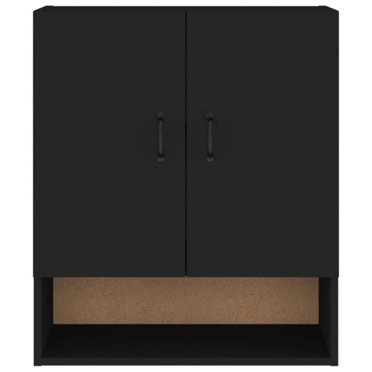 VIDAXL Armoire murale Noir 60x31x70 cm Bois d ingénierie