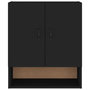 Voir la diapositive 5 : VIDAXL Armoire murale Noir 60x31x70 cm Bois d ingénierie