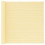 Voir la diapositive 1 : VIDAXL Ecran de balcon Beige 90x500 cm PEHD