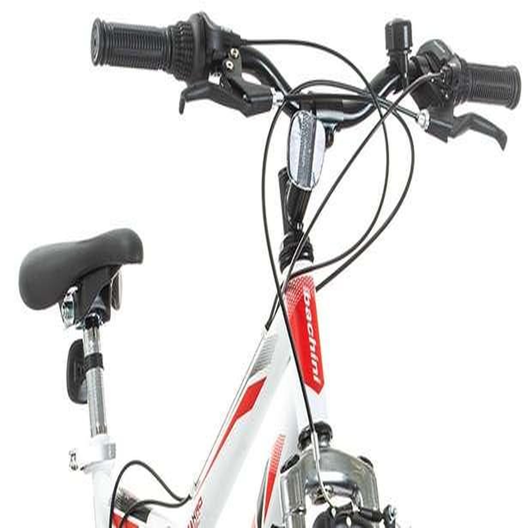 Voir la diapositive 2 : BACHINI Vélo VTT 26'' Tout Suspendu équipé de 18 Vitesses avec transmission Shimano & Freins V-Brake Alu.