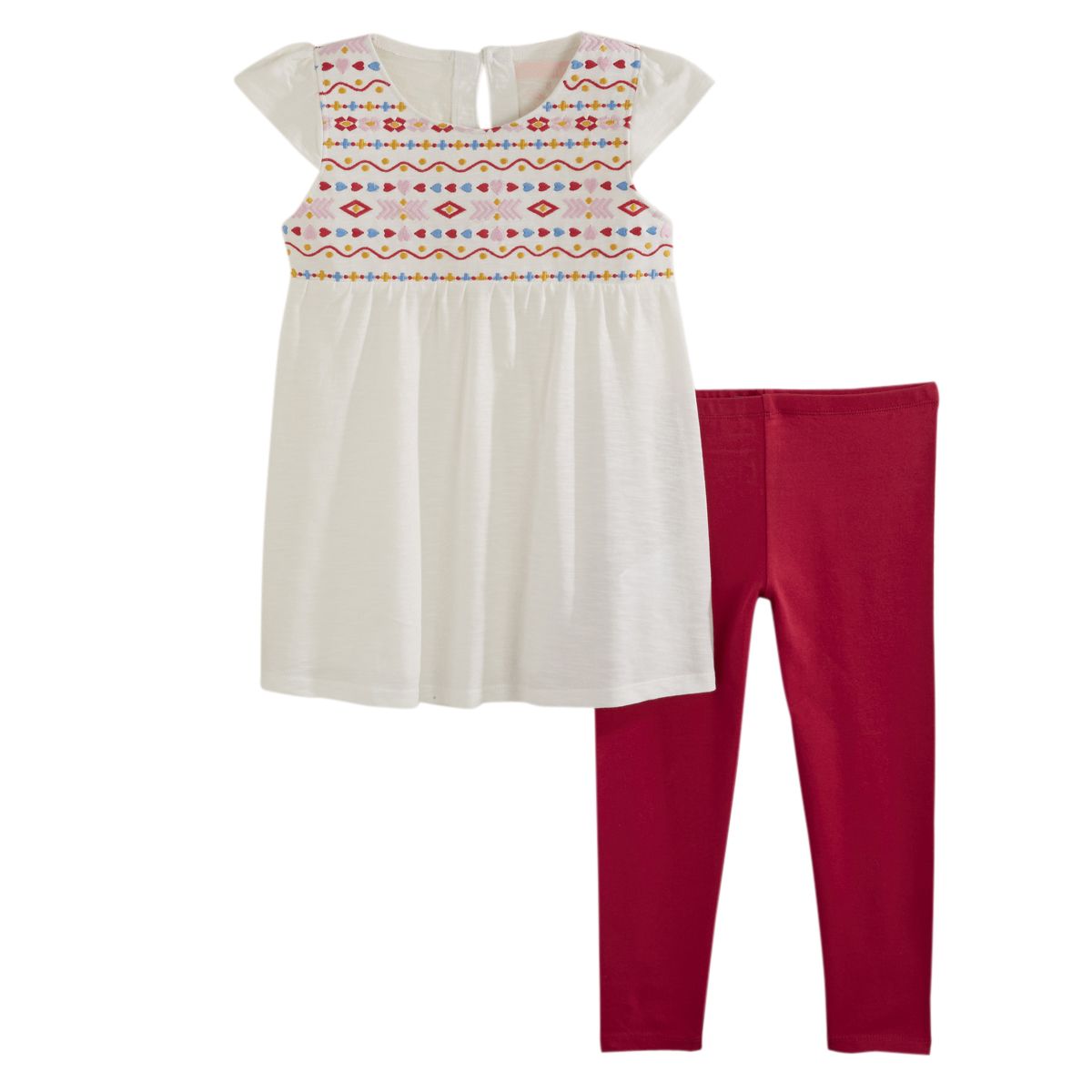 IN EXTENSO Ensemble top + corsaire fille