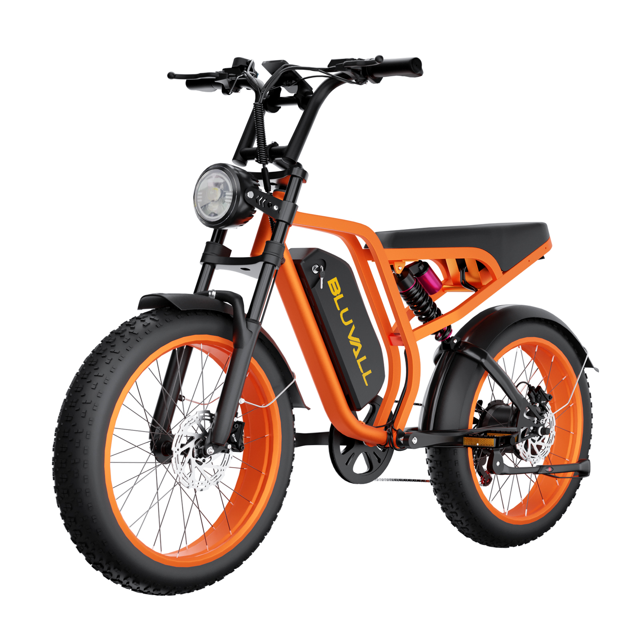 Voir la diapositive 1 : BLUVALL Vélo électrique bluvall su8 20  fat bike