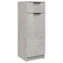 Voir la diapositive 2 : VIDAXL Armoire de salle de bain gris beton 32x34x90 cm