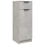 Voir la diapositive 2 : VIDAXL Armoire de salle de bain gris beton 32x34x90 cm