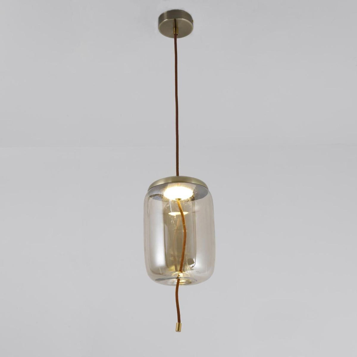 Paris Prix Suspension en Verre Led  Dalys  28cm Transparent
