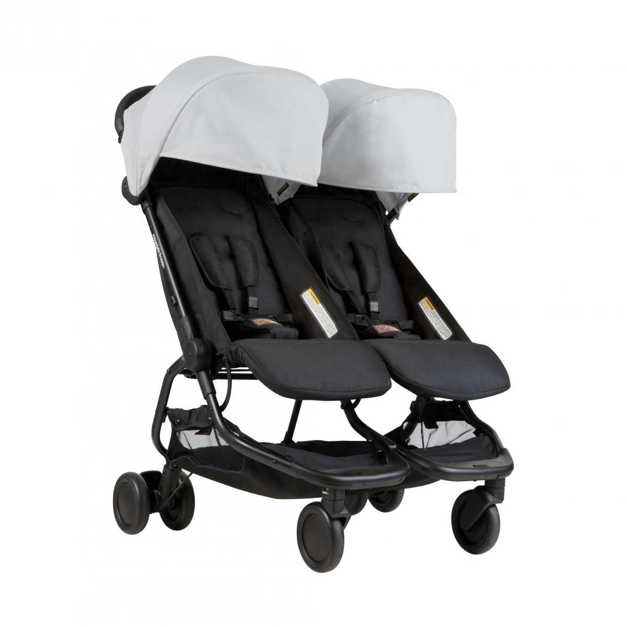 Voir la diapositive 1 : MOUNTAIN BUGGY Poussette  Nano Duo Silver