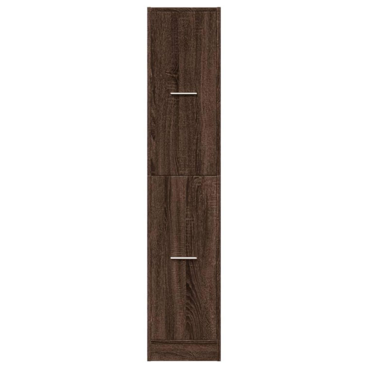 VIDAXL Armoire apothicaire chene marron 30x41x144,5 cm bois ingenierie