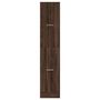 Voir la diapositive 5 : VIDAXL Armoire apothicaire chene marron 30x41x144,5 cm bois ingenierie